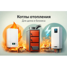Котлы отопления для дома и бизнеса в Севастополе